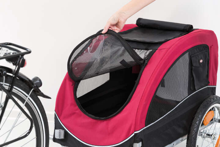 TRIXIE Fahrrad-Anhänger für Hunde